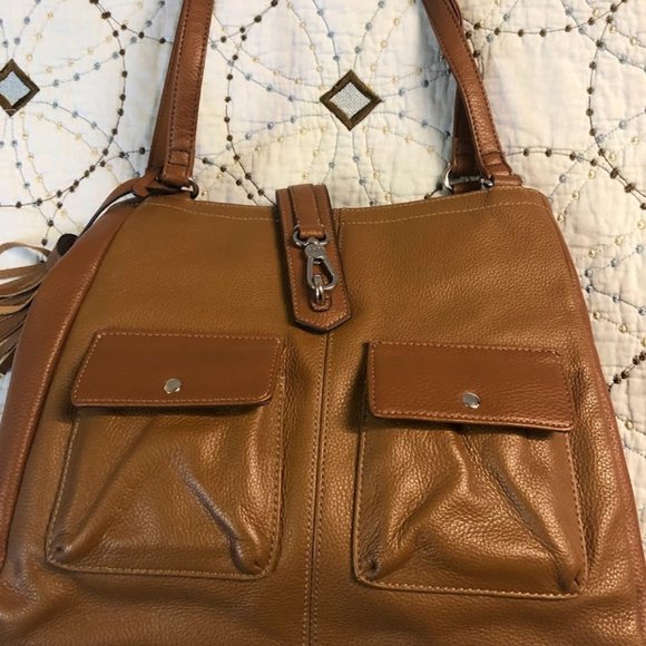 Tan Tignanello leather purse - Picture 1 of 7